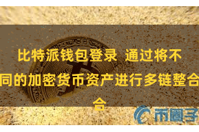 比特派钱包登录  通过将不同的加密货币资产进行多链整合